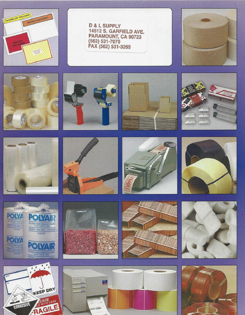 D&L Packaging Supplies, Inc. Brochure